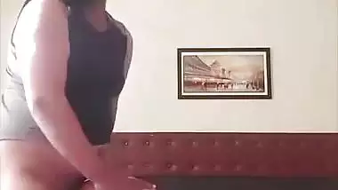Amateur girl gets fuck by her lover in doggy style
