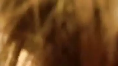 Lady gives an Indian blowjob to her lover in bed