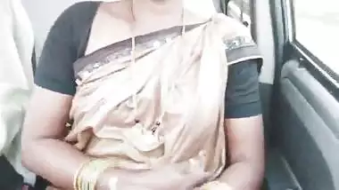 Indian call girl car sex Telugu dirty talks.