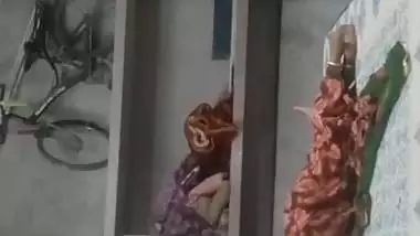 Mature bhabhi pussy fucking by money lender caught on cam