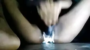 Amateur Village Girl’s Solo Pussy Fucking Sex With Dildo