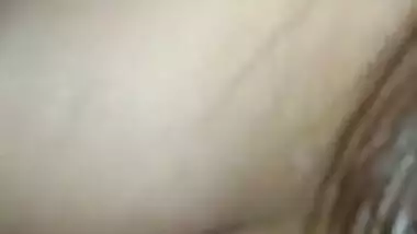 Cute Girlfriend Captured by her Boyfriend and sucking boobs