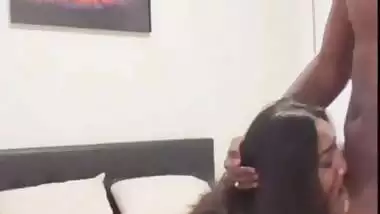 Hot Punjabi kudi fucks a black guy in NRI por